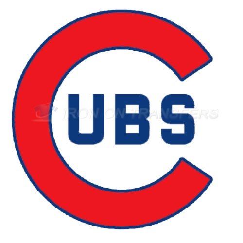 Chicago Cubs Iron-on Stickers (Heat Transfers)NO.1488